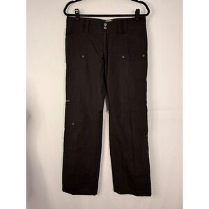 Old Navy VTG Cargo Pants Women Black Utility Gorpcore Multi-Pocket Straight Leg